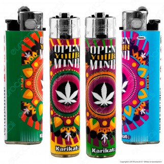 Atomic Festival Accendino Maxi Ricaricabile Fantasia Mandalas - Serie