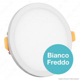 V-Tac VT-888 RD Pannello LED Rotondo 8W SMD da Incasso con Driver -