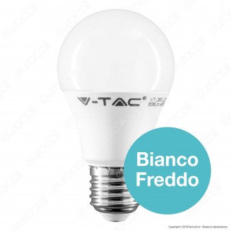 V-Tac PRO VT-265 Lampadina LED E27 6,5W Bulb A60 Chip Samsung - SKU