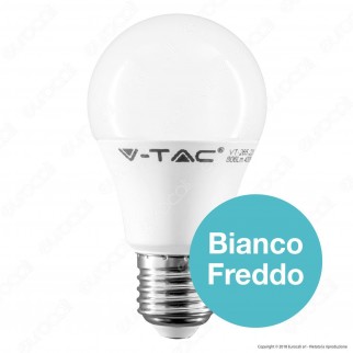 V-Tac PRO VT-265 Lampadina LED E27 6,5W Bulb A60 Chip Samsung - SKU