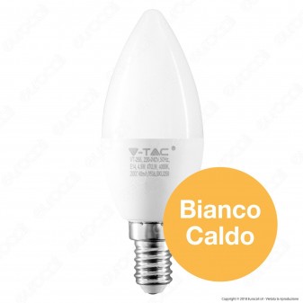 V-Tac PRO VT-255 Lampadina LED E14 4,5W Candela Chip Samsung - SKU