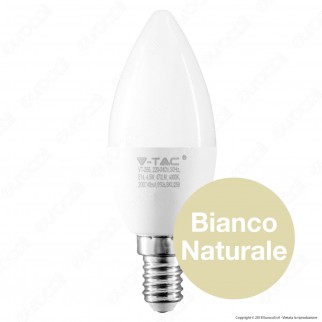 V-Tac PRO VT-255 Lampadina LED E14 4,5W Candela Chip Samsung - SKU