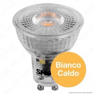 Bot Lighting Shot All Glass Lampadina LED GU10 6,2W Faretto Spotlight