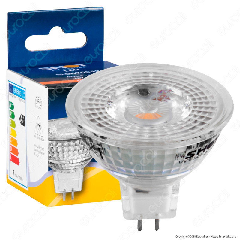 Bot Lighting Shot All Glass Lampadina LED GU5.3 (MR16) 6,2W Faretto