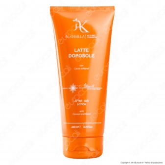 Alkemilla Latte Doposole Corpo Cocco e Monoi - Flacone da 200ml