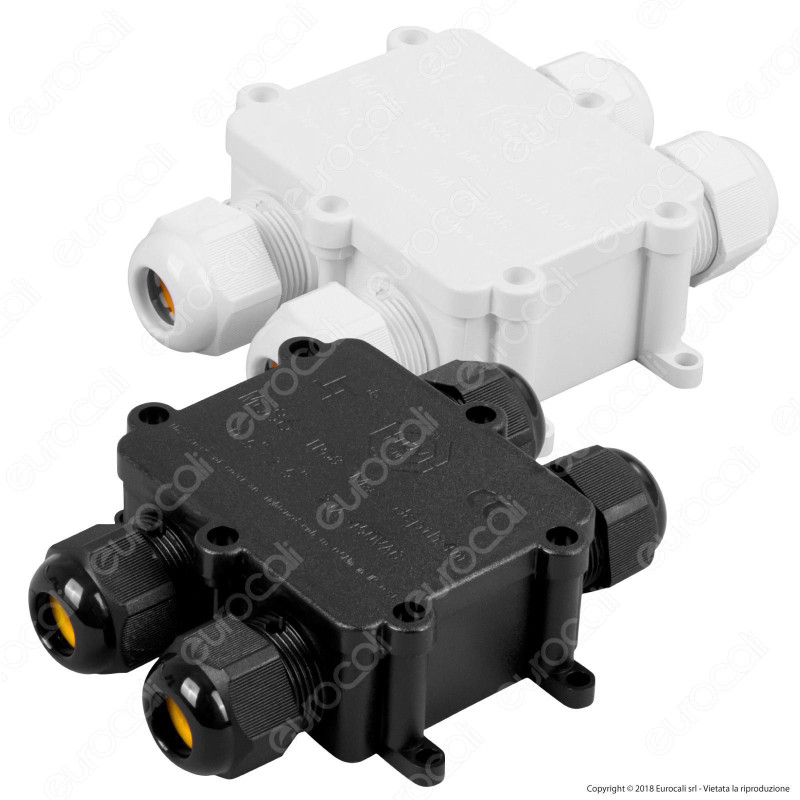 V-Tac VT-871 Scatola di Derivazione con 4 Terminali - SKU 5982 / 5983