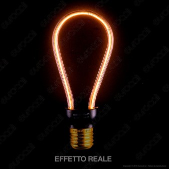 Segula Art Line Lampadina E27 Filamento LED Modellato 8W Forma Bulb