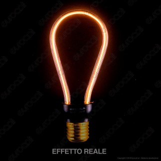 Segula Art Line Lampadina E27 Filamento LED Modellato 8W Forma Bulb