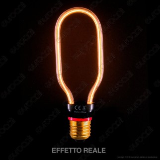 Segula Art Line Lampadina E27 Filamento LED Modellato 8W Forma