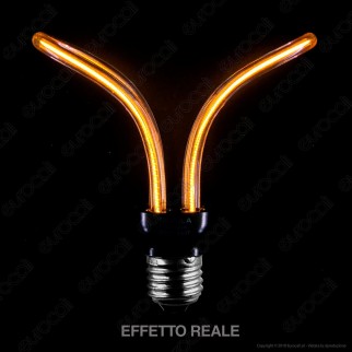 Segula Art Line Lampadina E27 Filamento LED Modellato 12W Forma
