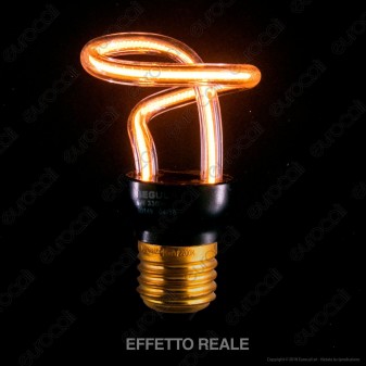Segula Art Line Lampadina E27 Filamento LED Modellato 8W Forma Nodo