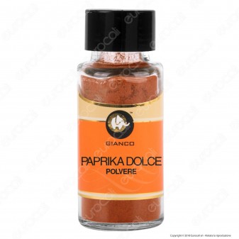 Gianco Paprika Dolce in Polvere - Vasetto in Vetro
