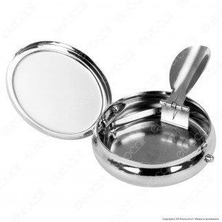 Coney Posacenere Tascabile a Scatto in Metallo