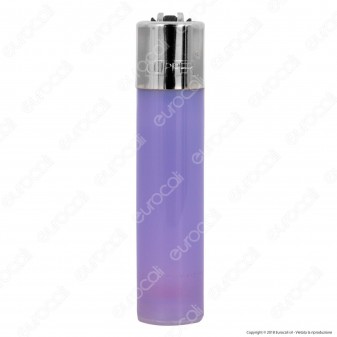 Clipper Large Fantasia Traslucido - Box da 48 Accendini