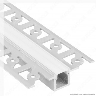 V-Tac VT-8102 Profilo in Alluminio a Scomparsa per Strisce LED -