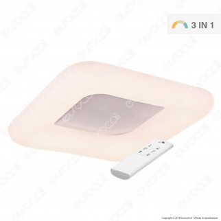 V-Tac VT-7753 Plafoniera LED 80W Bianca Forma Quadrata con