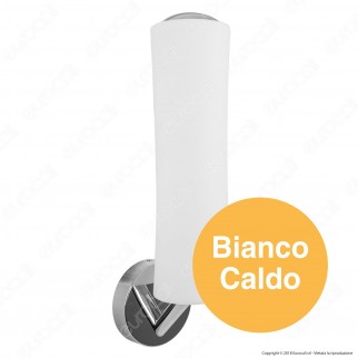 V-Tac VT-7025 Lampada LED da Muro Wall Light Bianca 18W Dimmerabile -