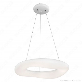 V-Tac VT-7750 Lampadario LED a Sospensione 82W Bianca Forma Circolare