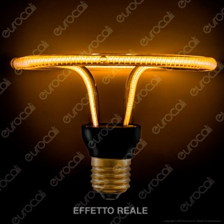 Segula Art Line Lampadina E27 Filamento LED Modellato 12W Forma Ufo