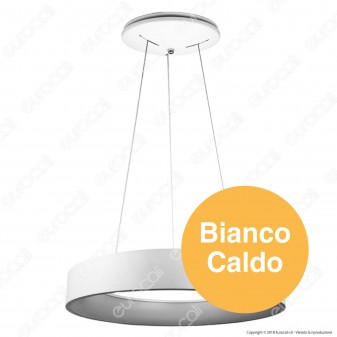 V-Tac VT-32-1 Lampada LED a Sospensione di Colore Bianco 30W - SKU