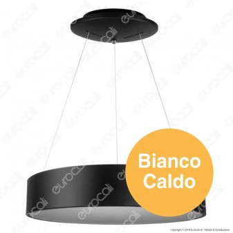 V-Tac VT-32-1 Lampada LED a Sospensione di Colore Nero 30W - SKU 3996