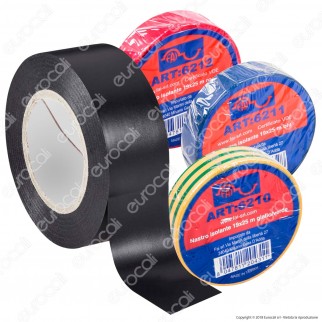FAI Nastro Isolante Certificato VDE 25 Metri - mod. 6210 / 6211 /