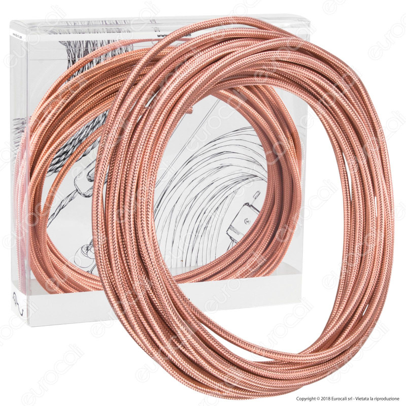 FAI Cavo di Collegamento Elettrico in Corda per Lampade di Design