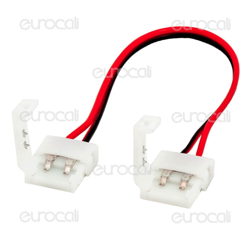 Connettore Flessibile per Strisce LED Monocolore 5050 Clip 2 Pin -
