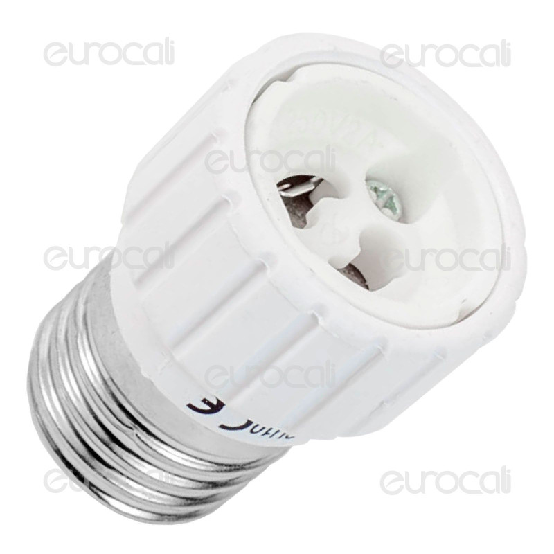 Life Adattatore per Lampadine da E27 a GU10 - mod. 39.PA2710