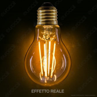 Bot Lighting Lampadina LED E27 7W Bulb A60 Filamento Ambrata - mod.
