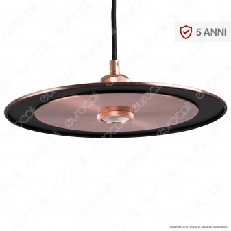 V-TAC VT-7777 Lampadario a Sospensione in Metallo con Portalampada