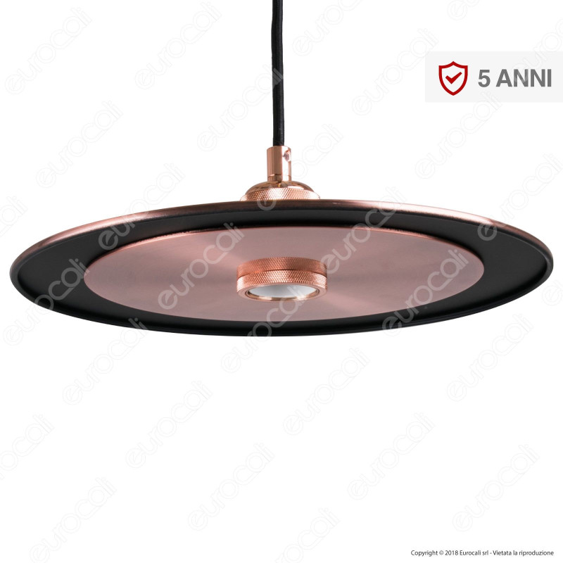 V-TAC VT-7777 Lampadario a Sospensione in Metallo con Portalampada