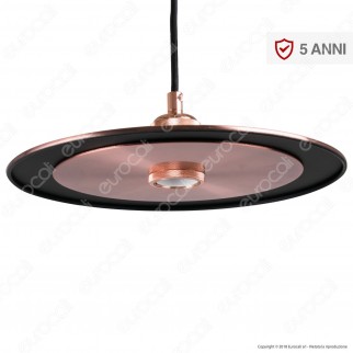 V-TAC VT-7777 Lampadario a Sospensione in Metallo con Portalampada