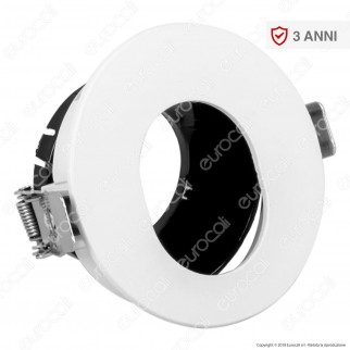 V-Tac VT-874 Portafaretto Orientabile Rotondo da Incasso con Interno