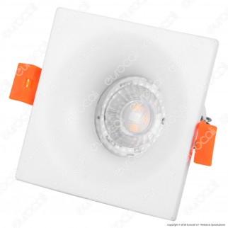 V-Tac VT-876 Portafaretto Quadrato da Incasso per Lampadine GU10 e