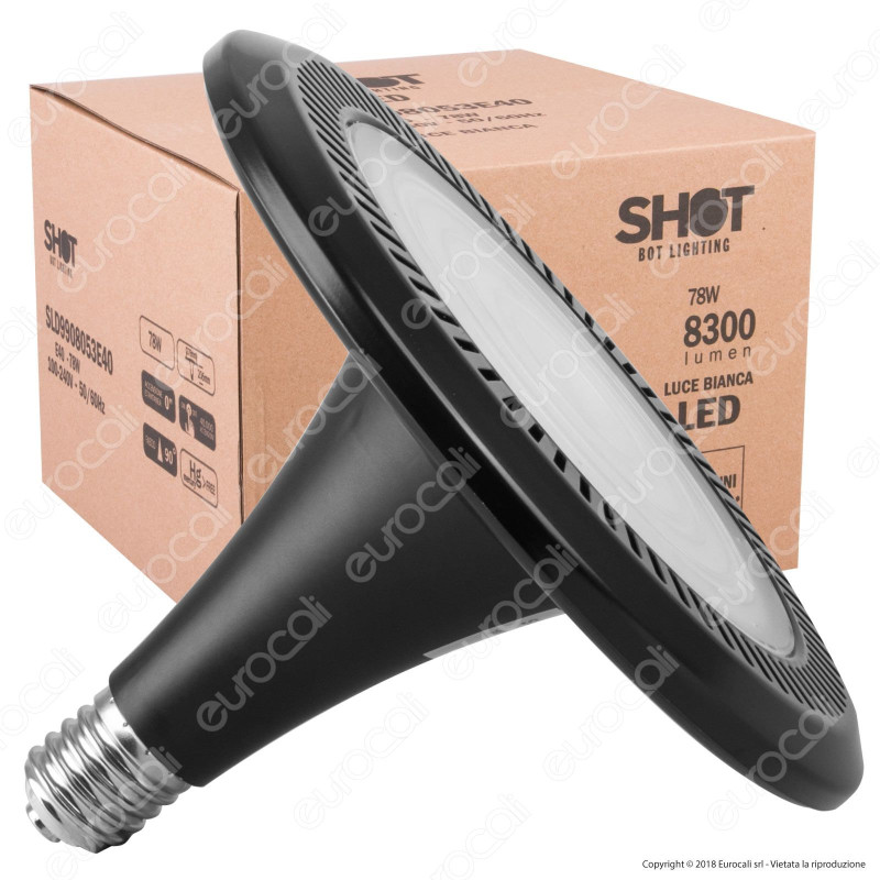 Bot Lighting Shot Lampadina LED E40 78W Ufo High Power - mod.