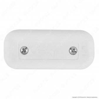 FAI Interruttore Passafilo Unipolare a Bilanciere Colore Bianco -