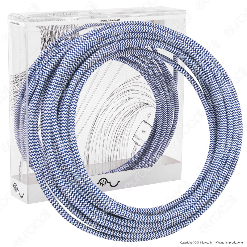 FAI Cavo di Collegamento Elettrico in Corda per Lampade di Design