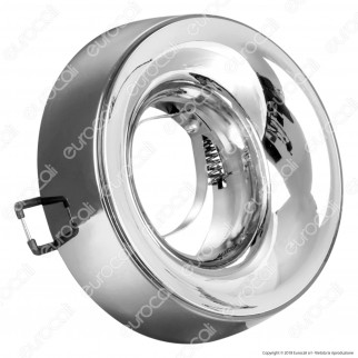 Kanlux ELNIS L Portafaretto Rotondo da Incasso Colore Antracite e