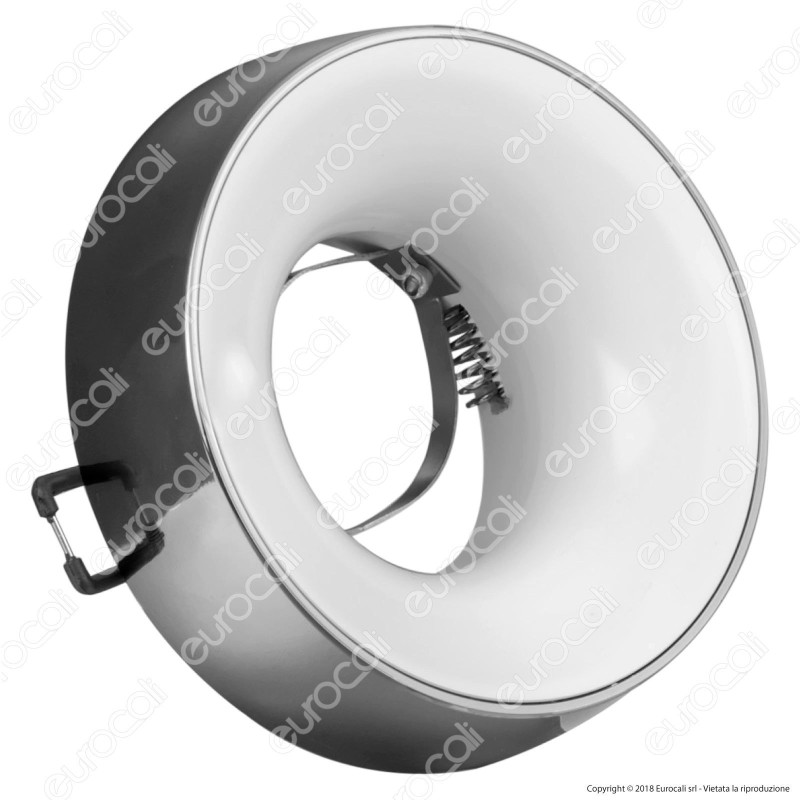 Kanlux ELNIS L Portafaretto Rotondo da Incasso Colore Antracite e