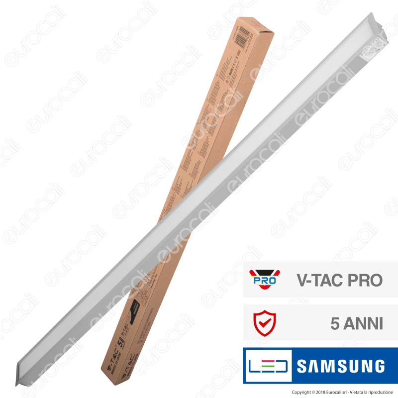 V-Tac PRO VT-7-41 Lampada LED a Incasso Linear Light 40W Chip Samsung