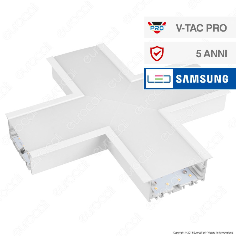 V-Tac PRO VT-7-42X Lampada LED Raccordo a Incasso Linear Light 16W