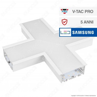 V-Tac PRO VT-7-42X Lampada LED Raccordo a Incasso Linear Light 16W