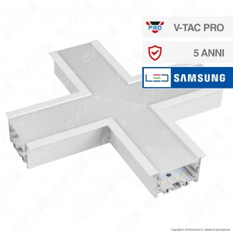 V-Tac PRO VT-7-41X Lampada LED Raccordo a Incasso Linear Light 16W