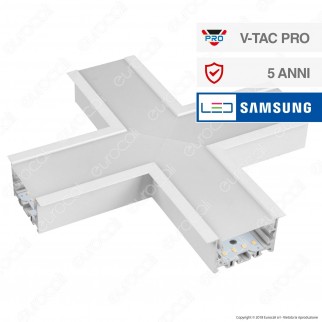V-Tac PRO VT-7-41X Lampada LED Raccordo a Incasso Linear Light 16W