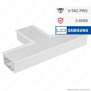 V-Tac PRO VT-7-41T Lampada LED Raccordo a Incasso Linear Light 12W