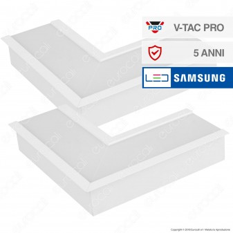 V-Tac PRO VT-7-41L Coppia di Lampade LED Raccordo a Incasso Linear