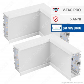 V-Tac PRO VT-7-42LN Coppia di Lampade LED Raccordo a Incasso Linear