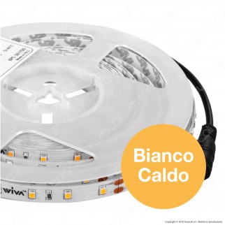 Wiva Striscia LED 2835 Monocolore 60 LED/metro - Bobina da 5 metri -