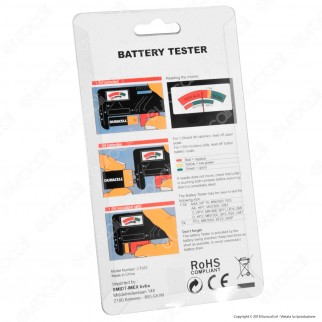 Duracell Tester Universale per Batterie Alcaline e Ricaricabili